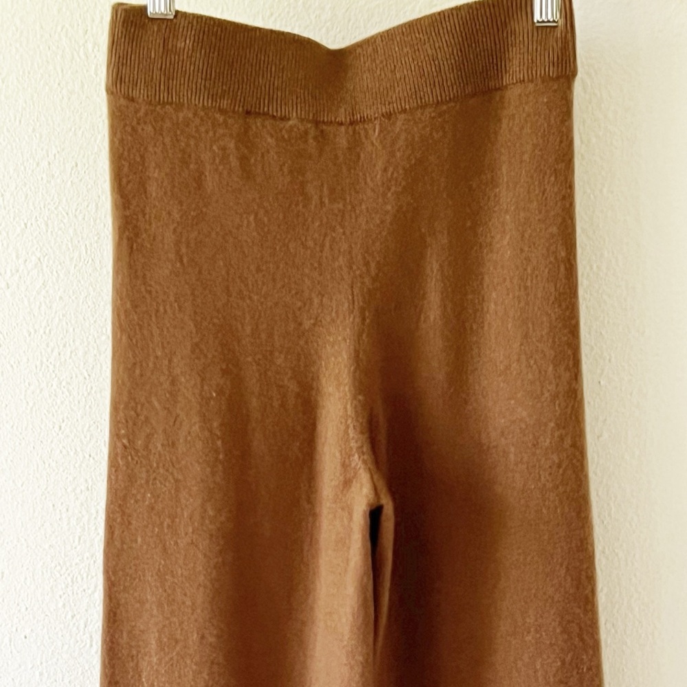 H&M Premium Selection XS Wide-leg High Waist Loose Fit Cashmere Pants Size 0 - Picture 4 of 10